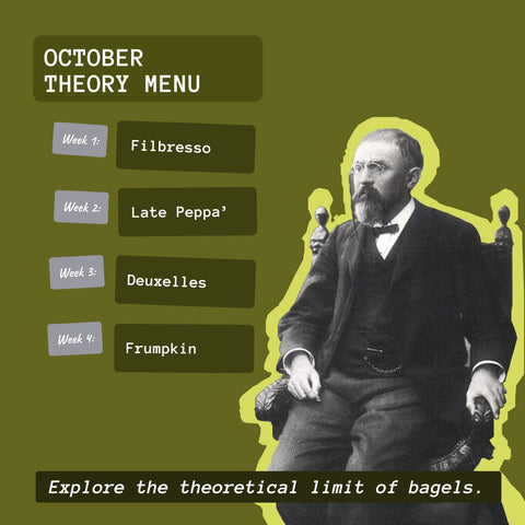 October Theory Menu — Filbresso, Late Peppa', Deuxelles, Frumpkin